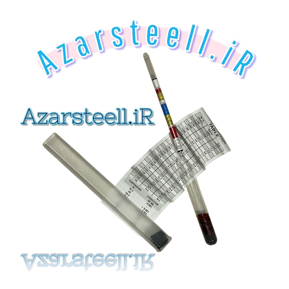 هیدرومتر سه کاره تخمیر ( شیرینی سنج چگالی سنج و بریکس ) آبسنج